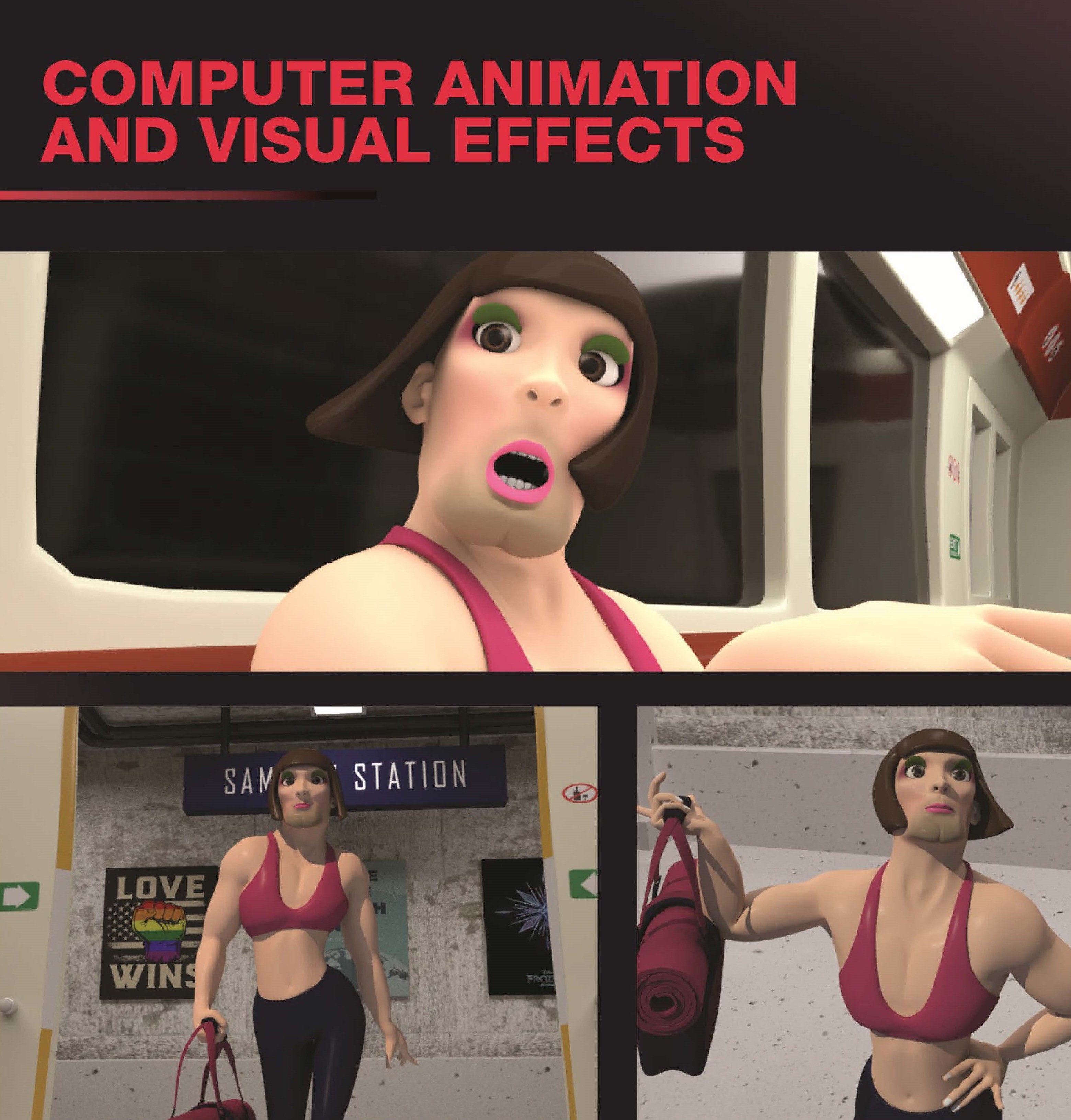 Thesis SDM SPU_Girl ผลงานนักศึกษาคณะดิจิทัลมีเดีย มหาวิทยาลัยศรีปทุม