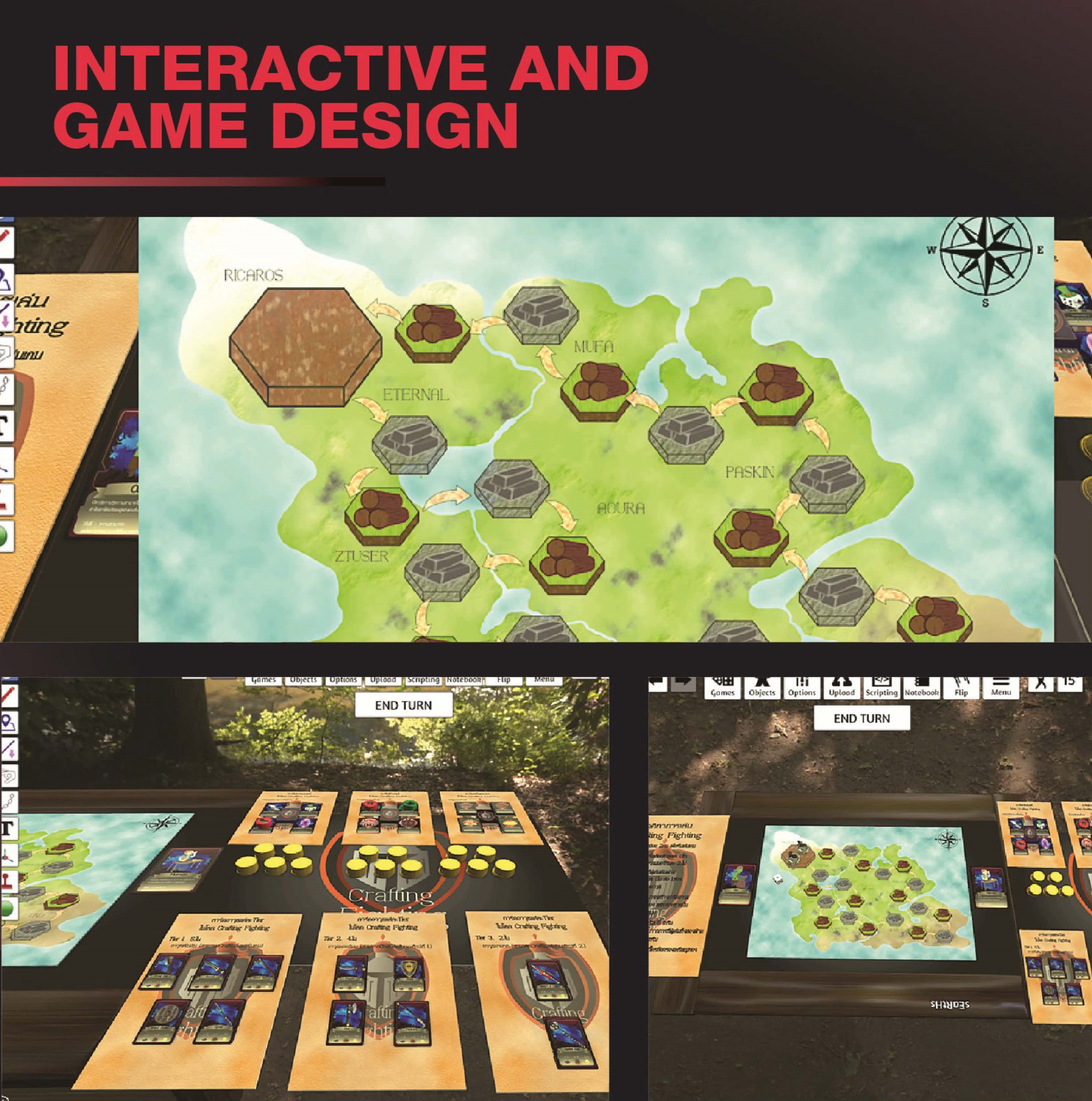 Thesis SDM SPU_Crafting Fighting ผลงานนักศึกษาคณะดิจิทัลมีเดีย มหาวิทยาลัยศรีปทุม