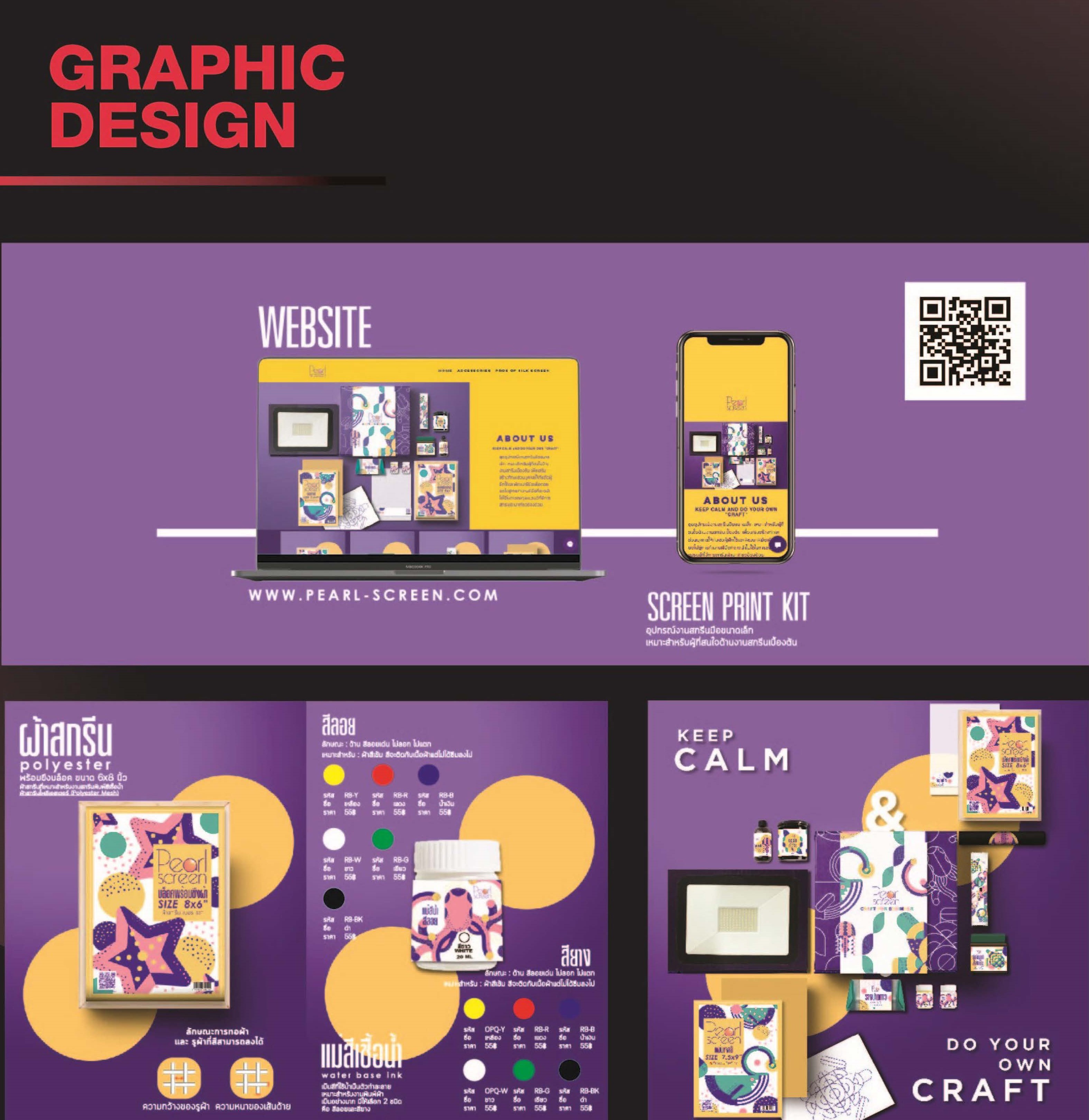 Thesis SDM SPU_CI Screen Printing Kit ผลงานนักศึกษาคณะดิจิทัลมีเดีย มหาวิทยาลัยศรีปทุม