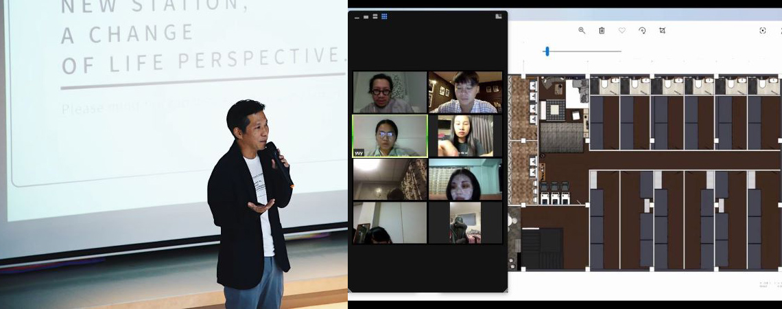 เรียน Online สไตล์ สถาปัตย์ SPU ใครว่าทำไม่ได้!