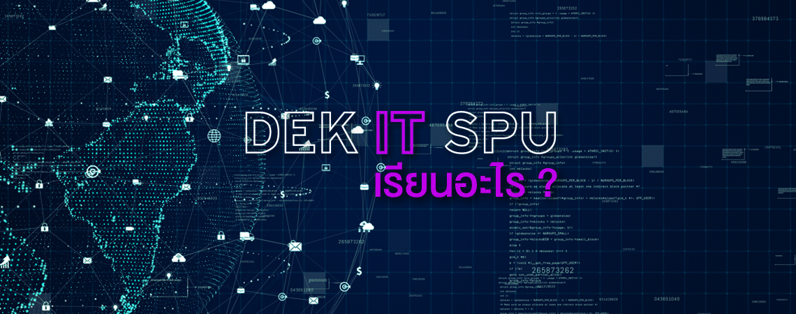 DEK IT SPU เรียนอะไร?