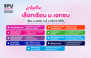 ทำไมถึงเลือกเรียน ม.เอกชน เรียน ม.เอกชน จะสู้ ม.รัฐบาล ได้มั้ย