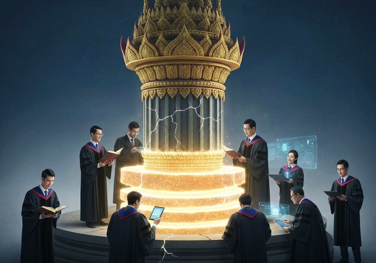 กระบวนการยุติธรรมไทย: ความท้าทายและบทบาทของหลักสูตรนิติศาสตร์ปริญญาโทและเอกในการพัฒนาบุคลากรทางกฎหมาย