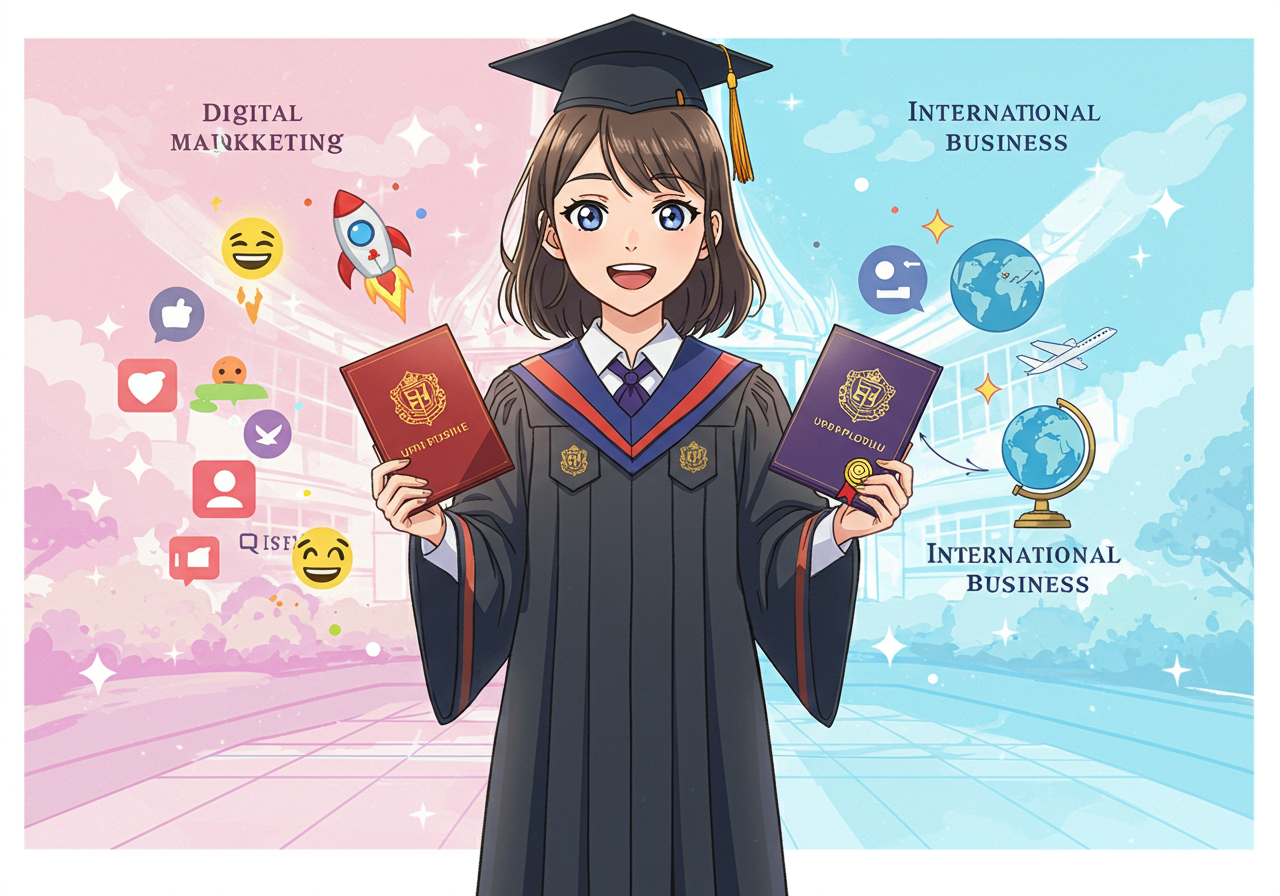 หลักสูตร 2 ปริญญา ของบริหารธุรกิจ ศรีปทุม เพิ่มโอกาสในอนาคต