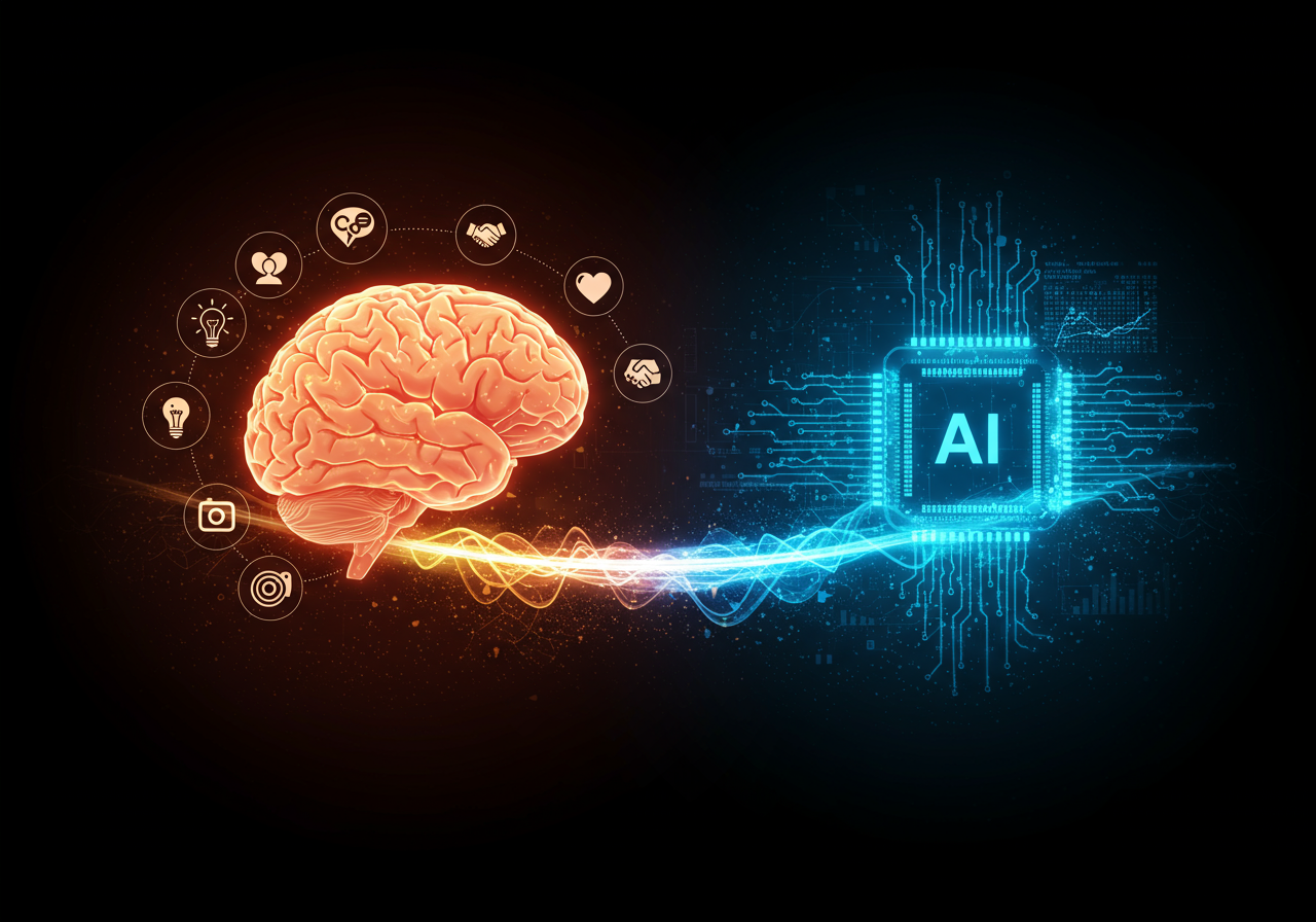 AI vs Human: ทักษะเด่นที่เอไอทดแทนไม่ได้ และวิธีเสริม Skill ให้โดดเด่น