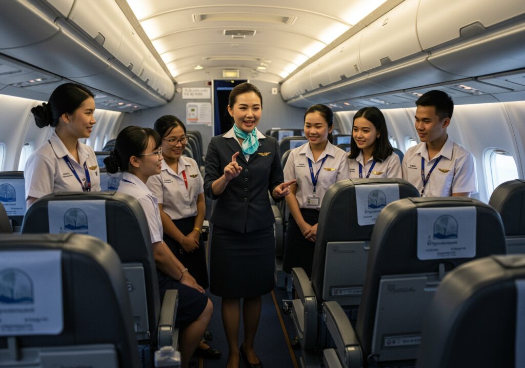 ทำไมต้องเลือกเรียนที่วิทยาลัยการบิน การท่องเที่ยวและการบริการ SPU? เรียนกับมืออาชีพ ประสบการณ์จริง พร้อมเข้าตลาดงานบริการทันที