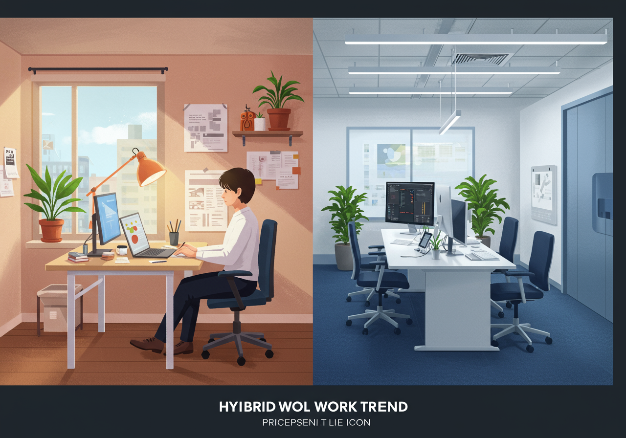 Hybrid Work Trend: รูปแบบการทำงานผสมผสานที่คนทำงานต้องรู้