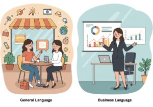ภาษา vs ภาษาเพื่อธุรกิจ: ความแตกต่างที่ต้องรู้ก่อนเลือกเรียน