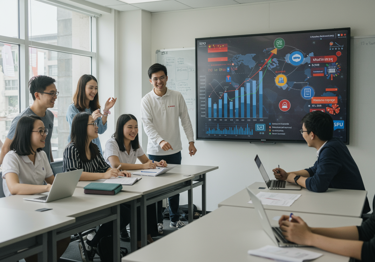 เหตุผลที่ควรเลือกเรียนภาษาจีนสื่อสารธุรกิจที่ SPU พร้อมแนวโน้มตลาดแรงงาน