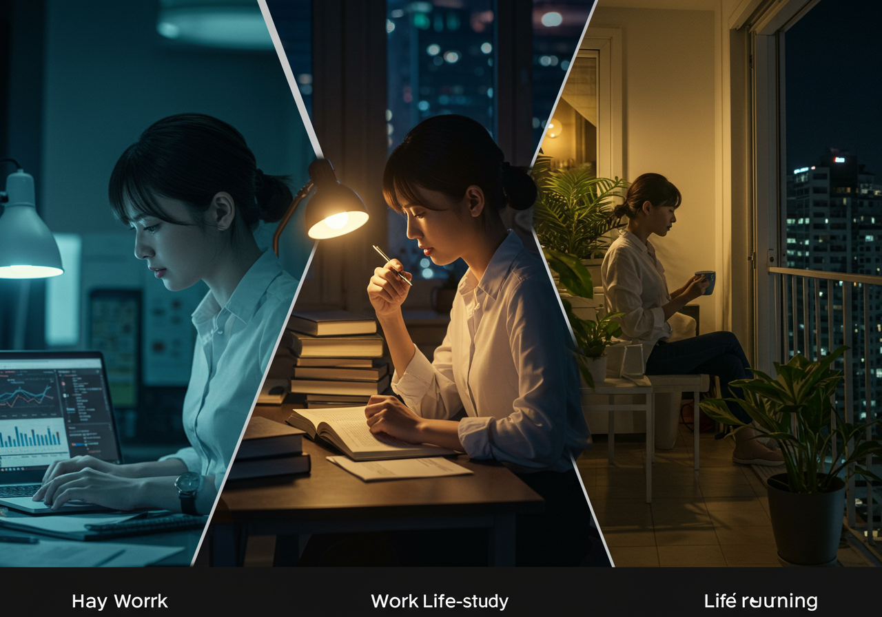 Work-Life-Study Balance กับการศึกษาต่อปริญญาโท: ท้าทายและโอกาสของคนวัยทำงานยุคใหม่