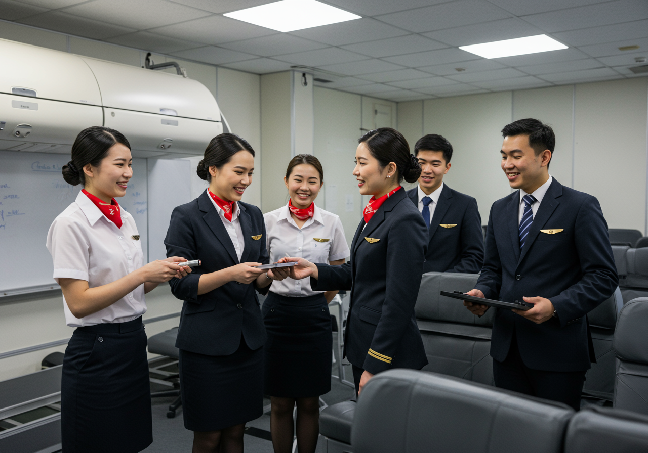 สัมผัสประสบการณ์จริงในห้องปฏิบัติการ SPU Airline จุดเริ่มต้นอาชีพสายการบินที่ศรีปทุม