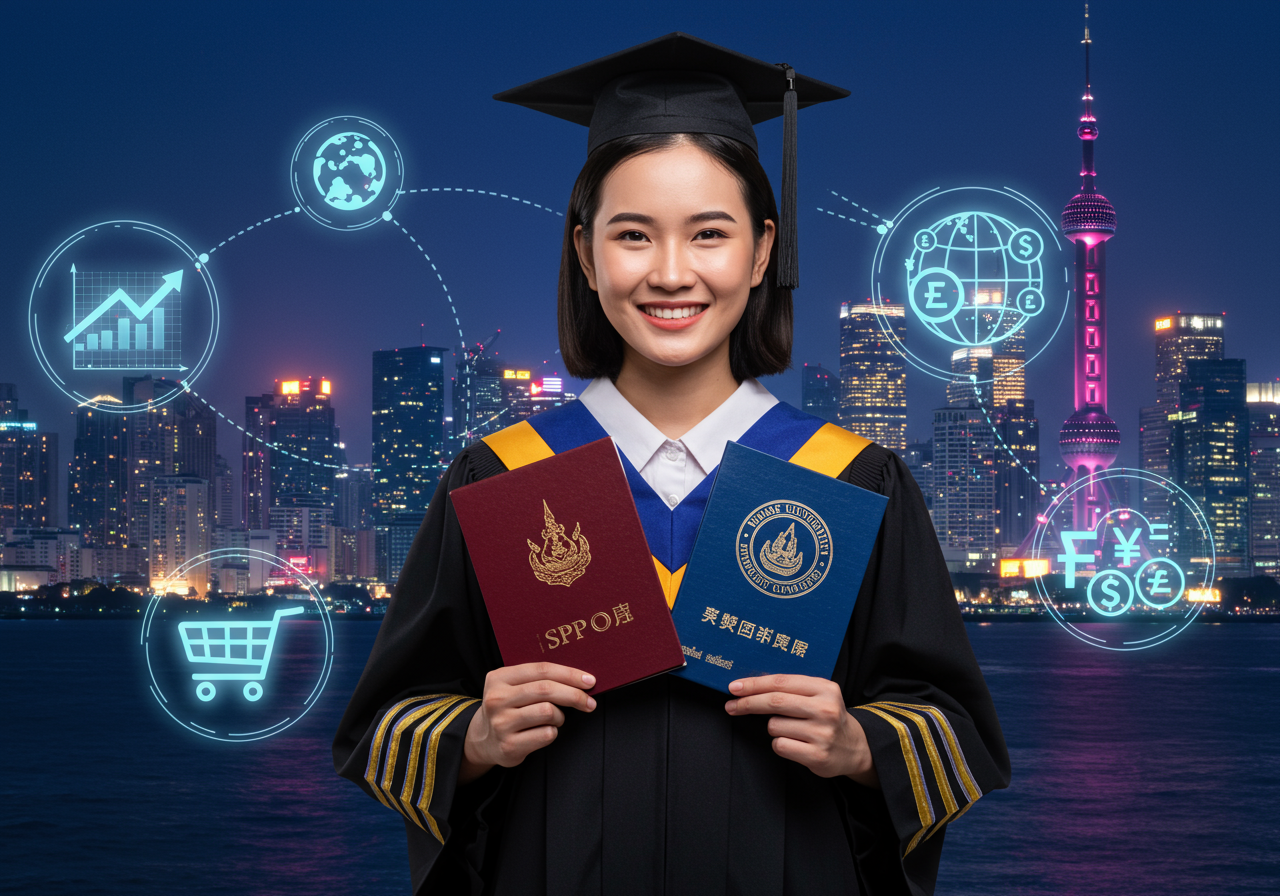 เจาะลึกหลักสูตร 2+2 คณะศิลปศาสตร์ มหาวิทยาลัยศรีปทุม  เสริมประสบการณ์จริงสู่มืออาชีพจีน-ธุรกิจ