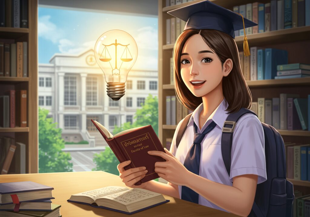 เริ่มสร้างความเข้าใจในกฎหมายที่ตัวเอง กับคณะนิติศาสตร์