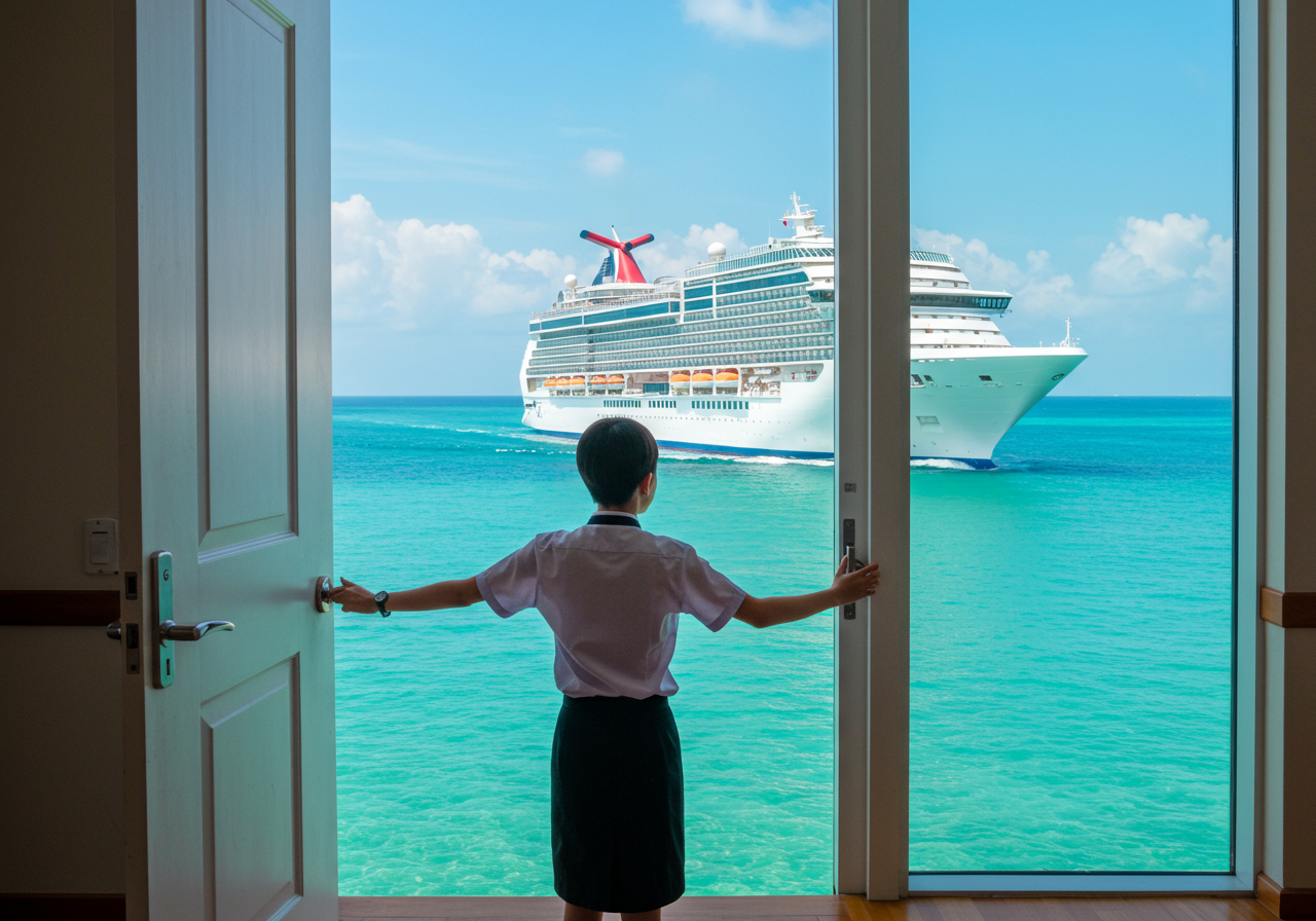 เปิดประตูสู่อาชีพบนเรือสำราญระดับโลกกับ วิทยาลัยการบิน การท่องเที่ยวและการบริการ SPU