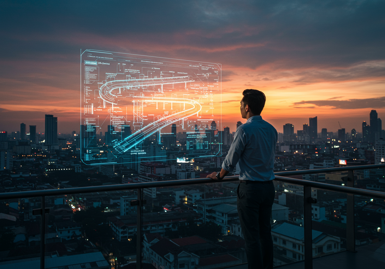 แนวโน้มการเรียนต่อปริญญาโทสำหรับวิศวกรโยธาในไทย (Civil Engineering): ตัวเลือกและเส้นทางสู่ความก้าวหน้า