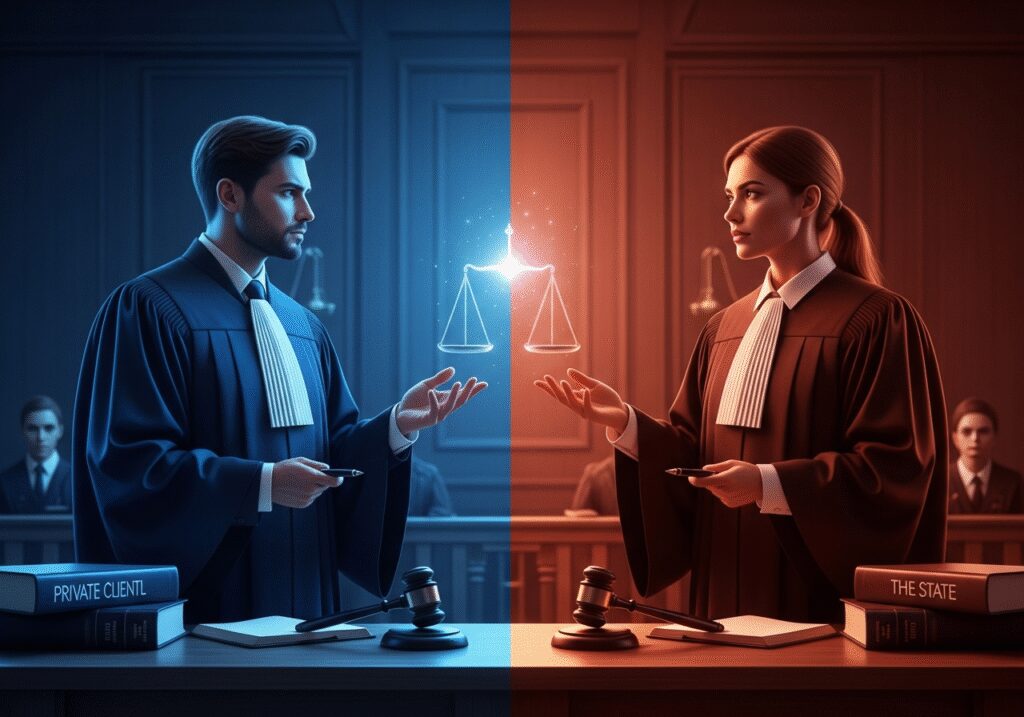 ทนาย vs อัยการ: สองบทบาทบนเส้นทางกฎหมาย ต่างกันอย่างไร?