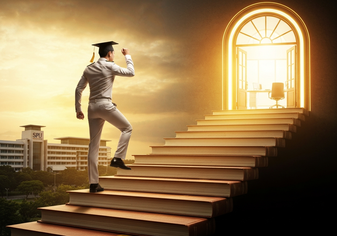 เจาะลึกหลักสูตรปริญญาโทนิติ มหาวิทยาลัยศรีปทุม ตอบโจทย์การอัปวุฒิสำหรับบุคลากรองค์กรบริหารท้องถิ่น