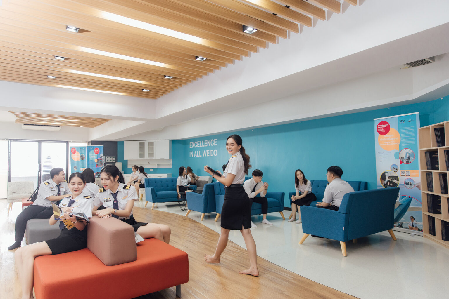 ส่องหลักสูตรธุรกิจการบิน SPU เรียนอะไรบ้าง? จะบริการ บริหาร หรือความปลอดภัยด้านการบินเราครบวงจร