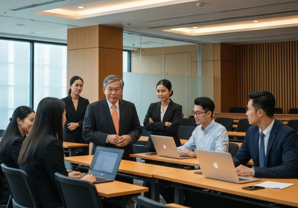 ทำไมคนทำงานองค์กรบริหารท้องถิ่นควรเรียนต่อปริญญาโทที่ นิติ SPU? เปิดเส้นทางอัปวุฒิสู่ตำแหน่งที่สูงขึ้น