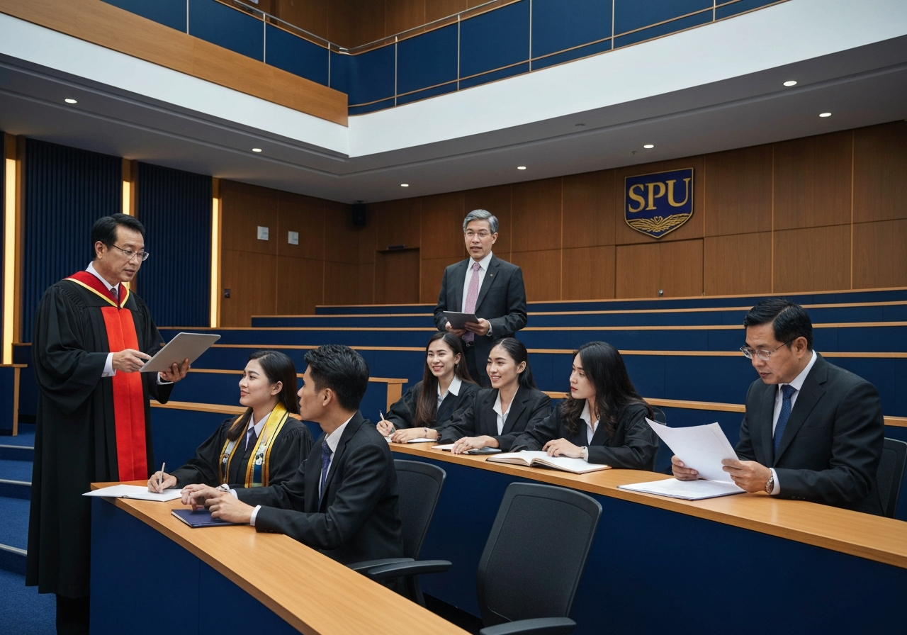 มหาวิทยาลัยศรีปทุม (SPU) ยกระดับการเรียนต่อปริญญาโทนิติศาสตร์ ด้วยเครือข่ายอาจารย์และวิทยากรด้านกฎหมาย