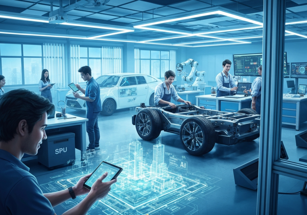 ปั้นวิศวกรตอบโจทย์โลกอนาคต! ส่อง 5 หลักสูตรเด่น คณะวิศวกรรมศาสตร์ มหาวิทยาลัยศรีปทุม