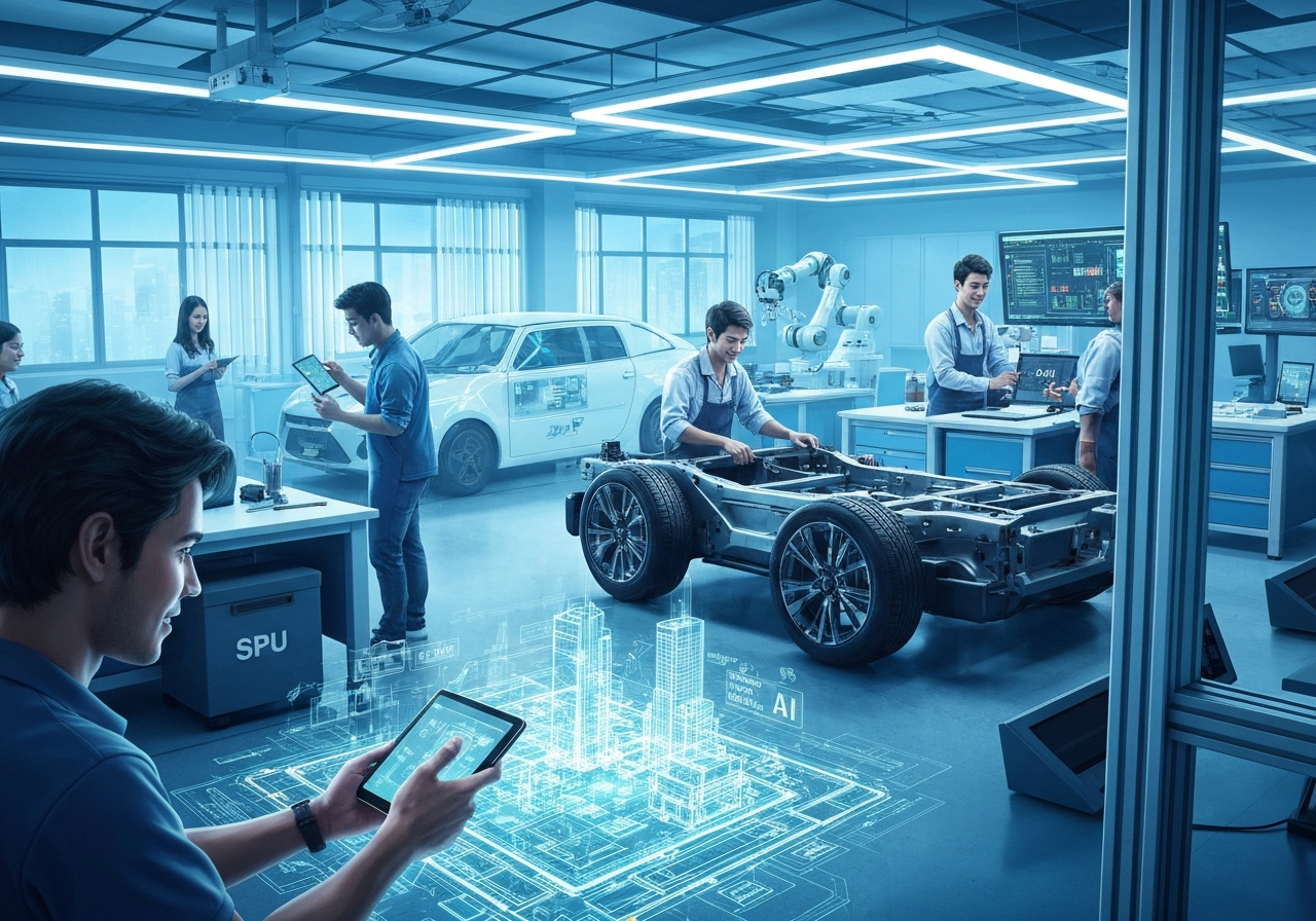 ปั้นวิศวกรตอบโจทย์โลกอนาคต! ส่อง 6 หลักสูตรเด่น คณะวิศวกรรมศาสตร์ มหาวิทยาลัยศรีปทุม