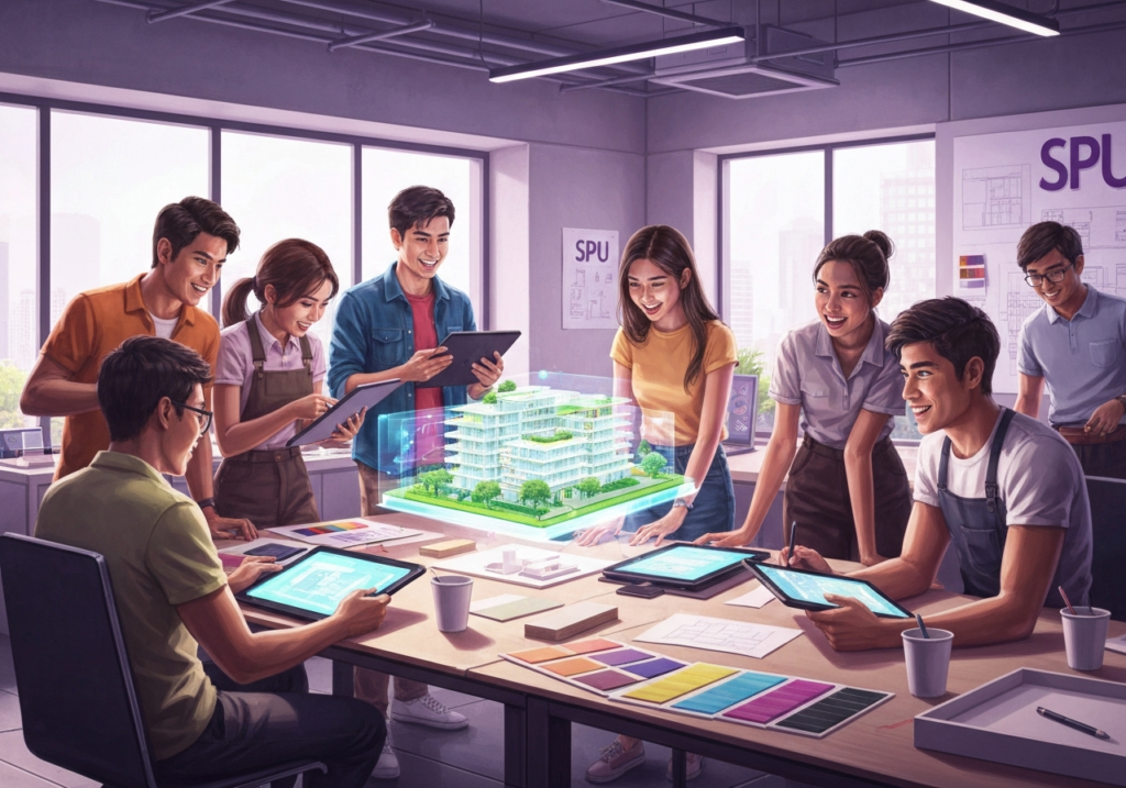 ส่องหลักสูตรสุดปัง! คณะการออกแบบและสถาปัตยกรรมศาสตร์ SPU ตอบโจทย์โลกอนาคตอย่างไร?