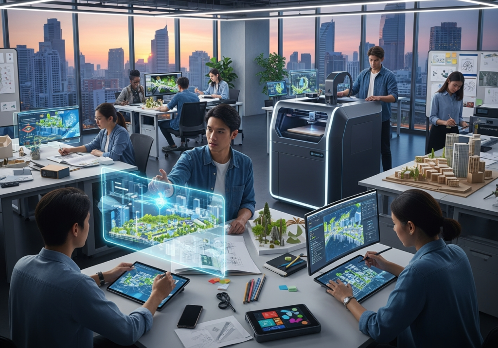 ไม่ต้องลังเล! รวม 20 เหตุผลเน้นๆ ทำไมคณะการออกแบบและสถาปัตยกรรมศาสตร์ มหาวิทยาลัยศรีปทุม คือคณะแห่งอนาคต