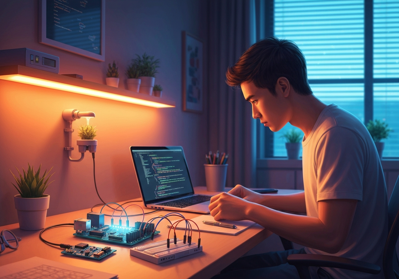 DIY Smart Home ด้วยตัวเอง! ไอเดียงานอดิเรกสาย IoT ที่เด็กคณะวิศวกรรมศาสตร์ SPU เขาทำกัน