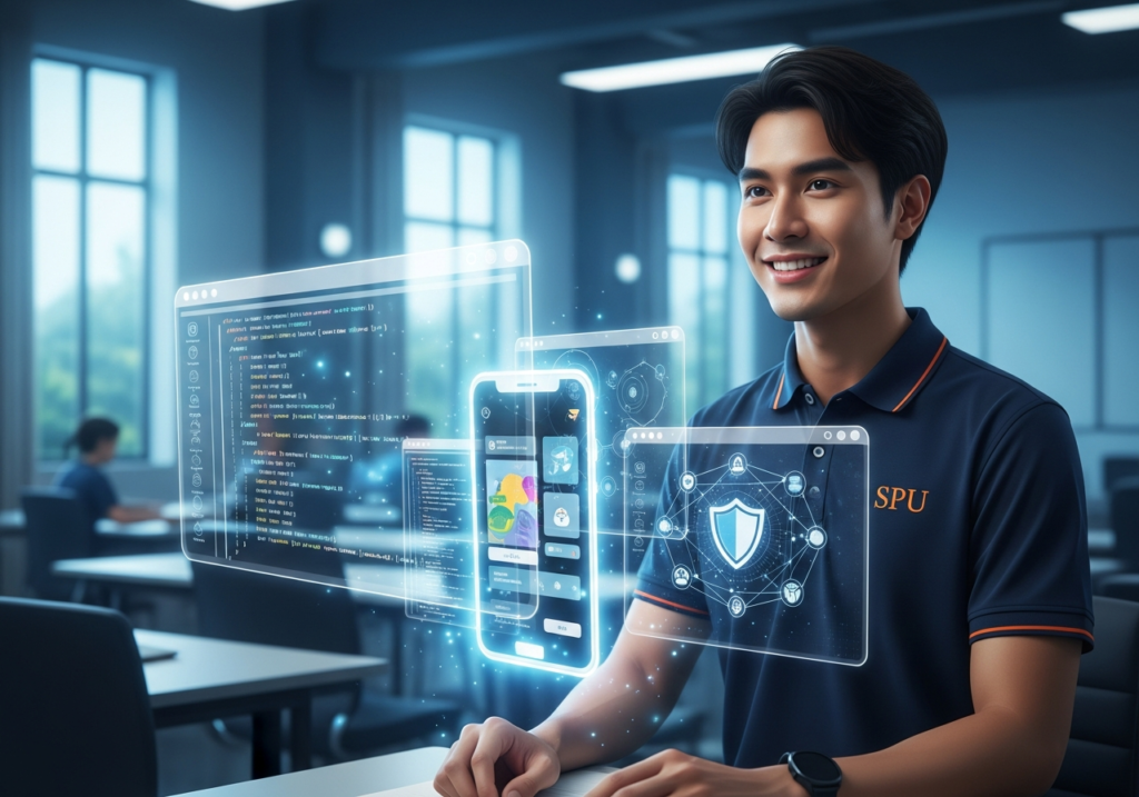 อยากเรียนคณะเทคโนโลยีสารสนเทศ SPU ต้องเก่งวิชาอะไร?
