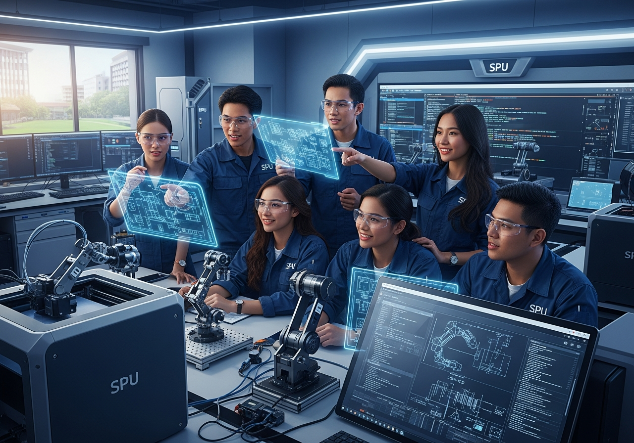 ส่องชีวิตเด็กวิศวะ: 10 เรื่องจริงที่คุณต้องรู้ก่อนเลือกเรียนคณะวิศวกรรมศาสตร์ที่ มหาวิทยาลัยศรีปทุม