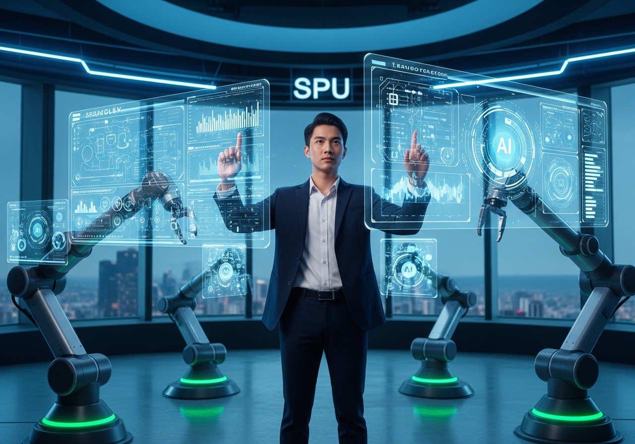 AI ไม่ใช่คู่แข่ง แต่คือเครื่องมือ! 20 เหตุผลที่วิศวะฯ มหาวิทยาลัยศรีปทุม สอนให้คุณเหนือกว่า