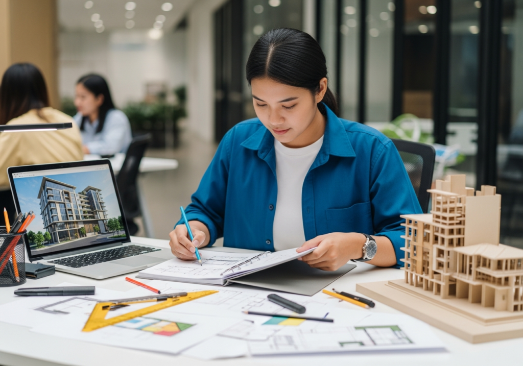 Portfolio ต้องปัง! เคล็ดลับเตรียมตัวสมัครเข้าคณะสถาปัตย์ มหาวิทยาลัยศรีปทุม