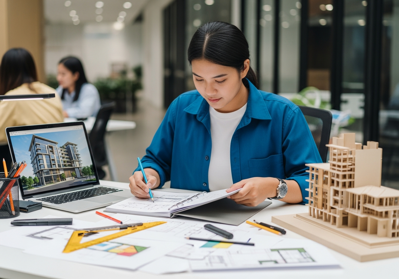 Portfolio ต้องปัง! เคล็ดลับเตรียมตัวสมัครเข้าทุน SPU ตัวจริง คณะสถาปัตย์ มหาวิทยาลัยศรีปทุม