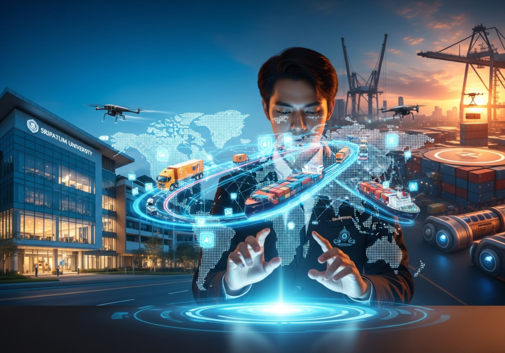 สร้างความได้เปรียบในยุค AI ด้วย 20 เหตุผลที่คุณควรเลือก 'สาขาการจัดการโลจิสติกส์ฯ' ที่ มหาวิทยาลัยศรีปทุม