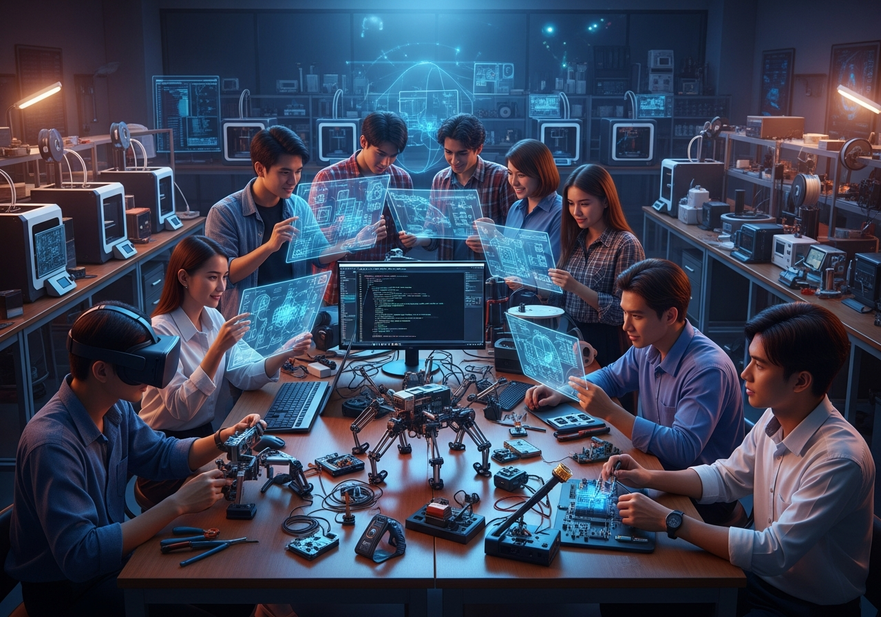 เรียนวิศวะต้องเก่งเลขจริงไหม? 10 เรื่องจริงจากคณะวิศวกรรมศาสตร์ มหาวิทยาลัยศรีปทุม ที่จะเปลี่ยนความคิดคุณ