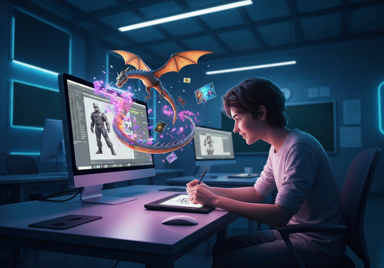 ชอบเล่นเกม วาดรูป ทำหนัง? คุณเกิดมาเพื่อคณะดิจิทัลมีเดีย SPU