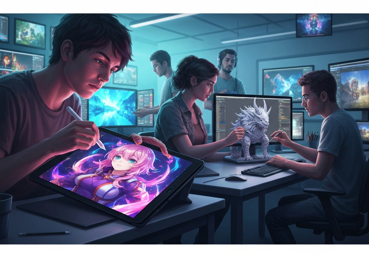 ติ่งซีรีส์ ชอบดูอนิเมะ? สร้างผลงานระดับโลกแบบมือโปรที่ คณะดิจิทัลมีเดีย SPU