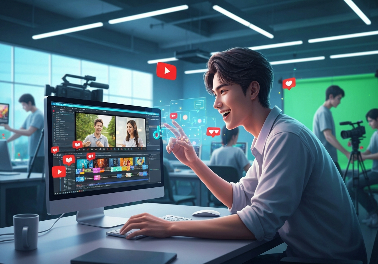 สายคอนเทนต์ห้ามพลาด! ปั้นสกิลสร้างไวรัลคลิปสู่ Youtuber ชื่อดังที่ คณะดิจิทัลมีเดีย SPU