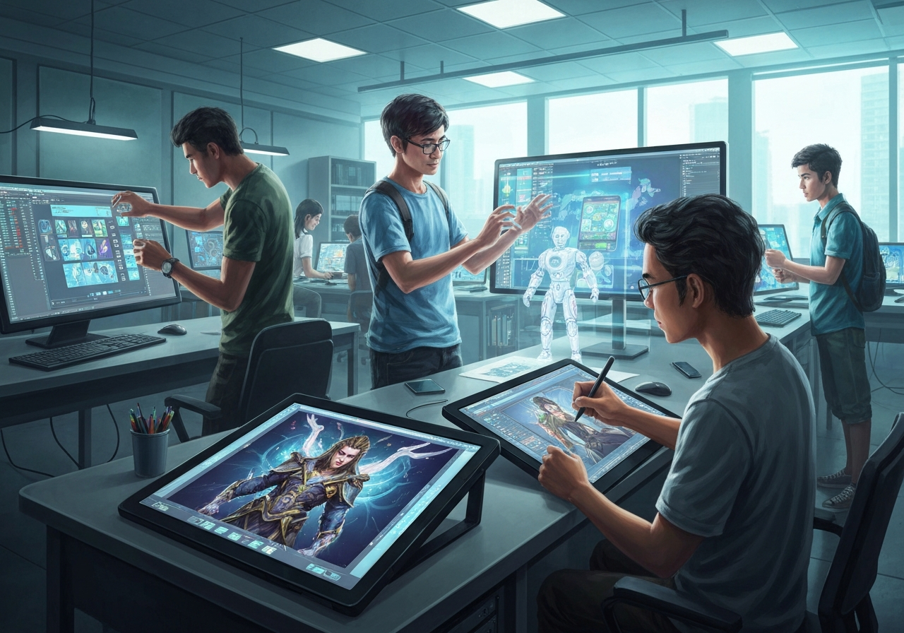 เจาะลึกสาขาสุดฮิต คณะดิจิทัลมีเดีย มหาวิทยาลัยศรีปทุม ชอบแบบไหนเลือกให้ตรงใจ!