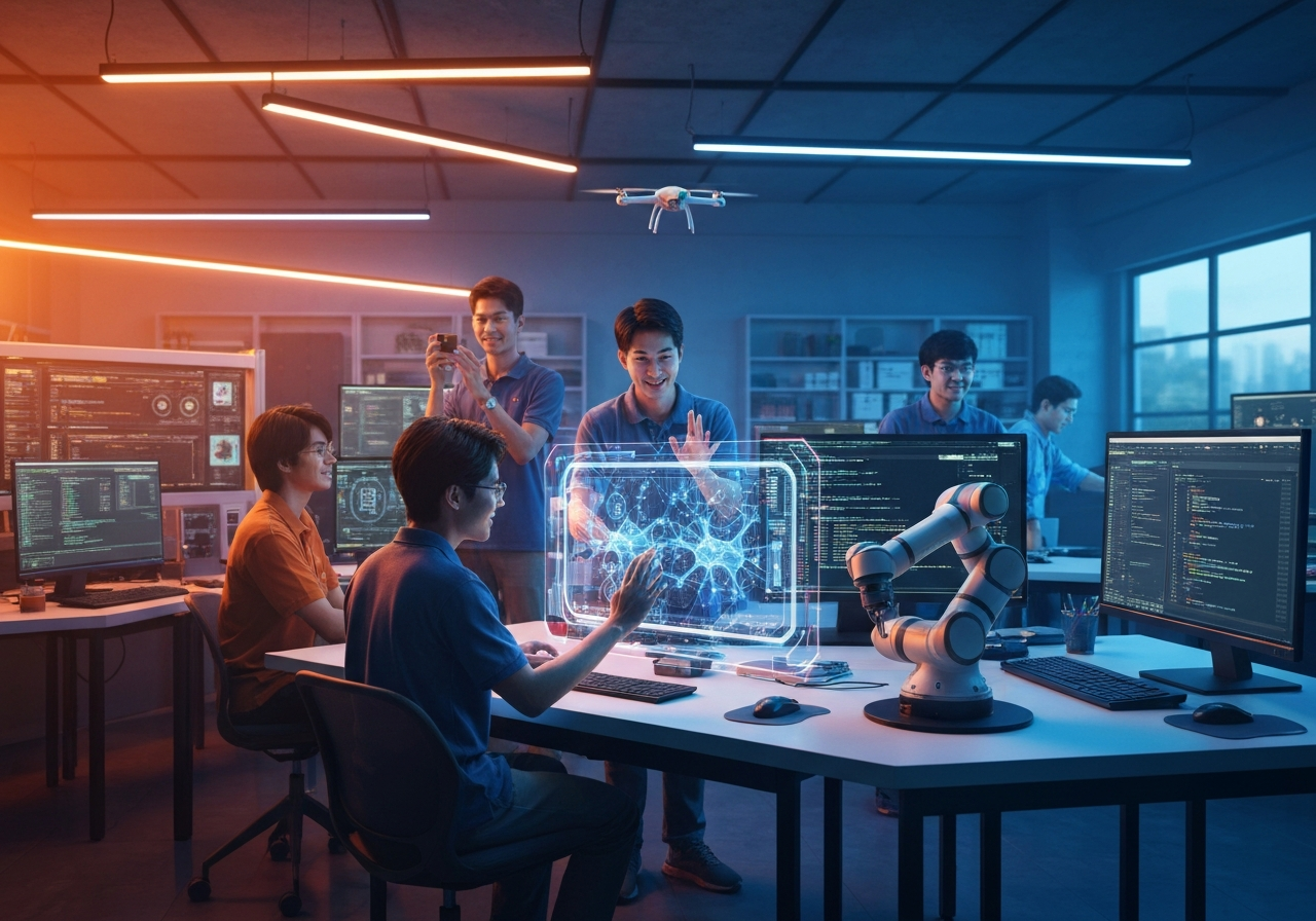 เปลี่ยนความชอบ ‘แก้ปัญหา-สร้างสรรค์’ ให้เป็นอาชีพวิศวกรยุคใหม่ที่ คณะวิศวกรรมศาสตร์ SPU