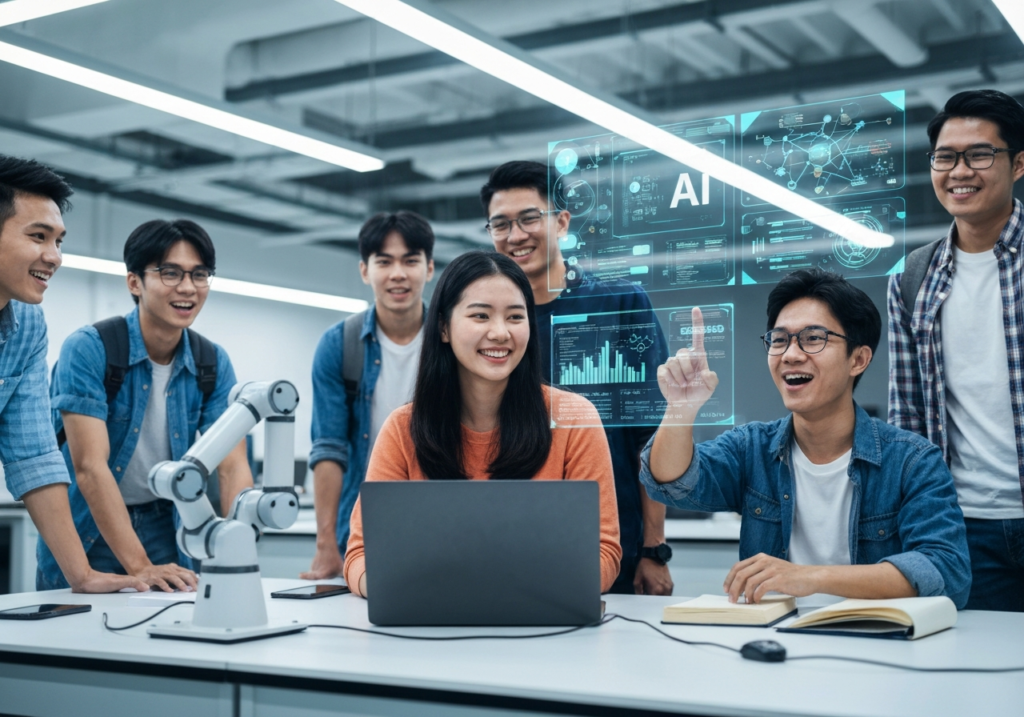 เรียนวิศวะ SPU รับเทรนด์ AI และ Automation ปั้นบัณฑิตพันธุ์ใหม่สู่อุตสาหกรรม 4.0