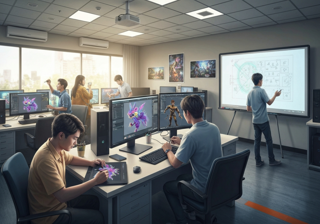 เล่นเกมยังไงให้ได้งาน? เจาะลึกเส้นทางสู่ Game Artist & Designer ที่คณะดิจิทัลมีเดีย SPU