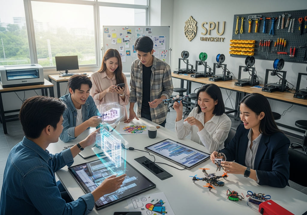 หลุดจากกรอบ 'คณะดัง-มหาลัยท็อป' สร้างมาตรฐานความสำเร็จของตัวเองที่ มหาวิทยาลัยศรีปทุม (SPU)