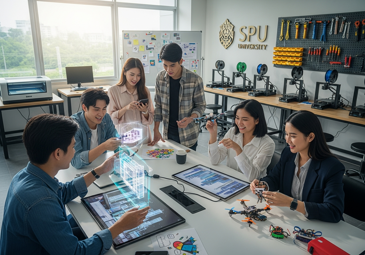 หลุดจากกรอบ ‘คณะดัง-มหาลัยท็อป’ สร้างมาตรฐานความสำเร็จของตัวเองที่ มหาวิทยาลัยศรีปทุม