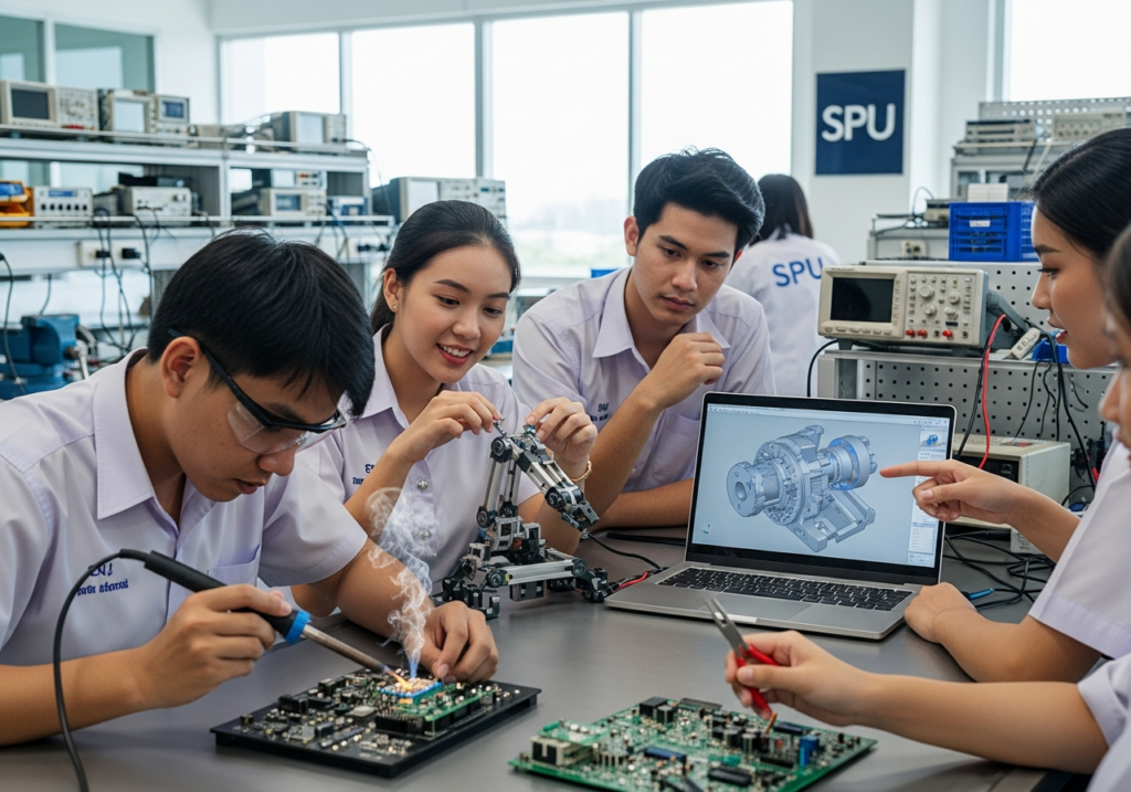 5 เทคนิคพิชิตวิชาสุดหินในคณะวิศวกรรมศาสตร์ มหาวิทยาลัยศรีปทุม ที่ใครก็ทำได้