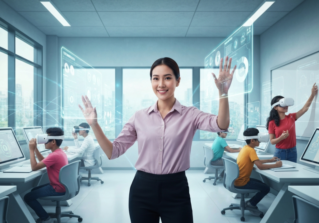 ครูยุคใหม่ต้องไว! ส่องเทรนด์ AI และนวัตกรรมการเรียนรู้และการสอน พลิกโฉมห้องเรียนด้วยเทคโนโลยีการศึกษา ต่อยอดสู่ปริญญาโท SPU