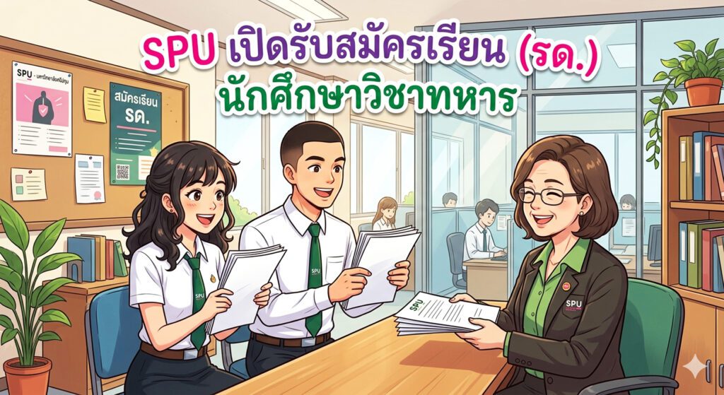 SPU เปิดรับสมัครเรียน (รด.)