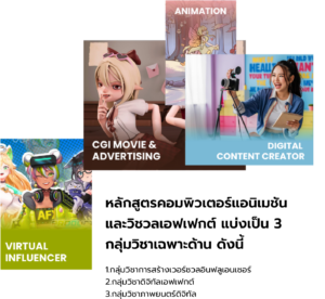 Computer Animation Visual Effect - School of Digital Media Sripatum ...