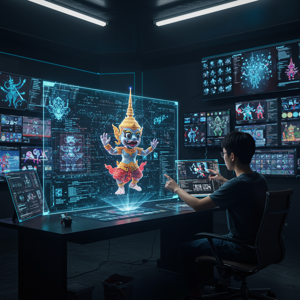 AI Animation Tools ยุคใหม่: พลิกโฉมวงการแอนิเมชันไทย #SDMSPU #Schoolofdigitalmedia #มหาวิทยาลัยศรีปทุม #Animation